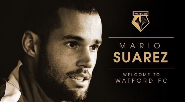 Официально: Марио Суарес — игрок Уотфорда