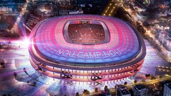 «Барселона» завершит реконструкцию стадиона «Камп Ноу» в 2024 году