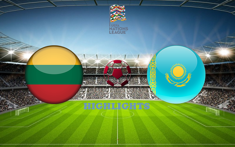 Литва - Казахстан обзор 04.09.2020 Лига наций УЕФА