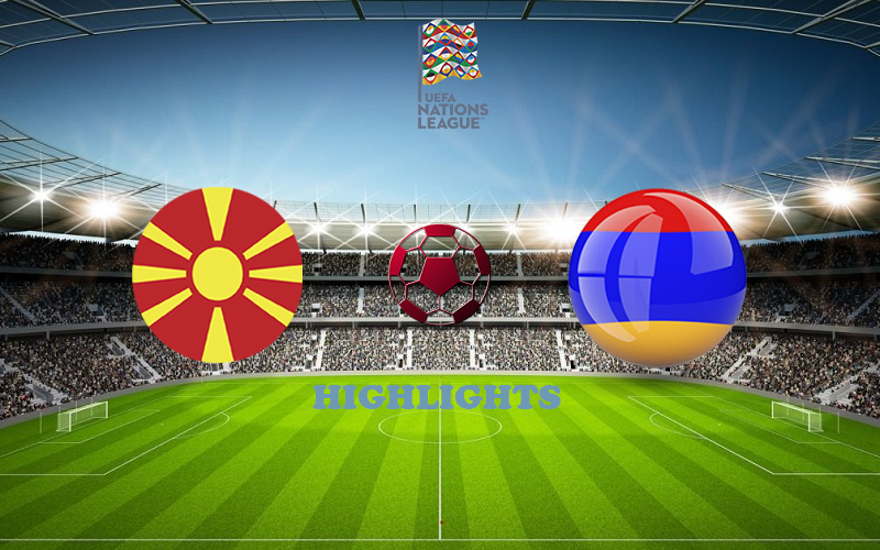 Северная Македония - Армения обзор 05.09.2020 Лига наций УЕФА