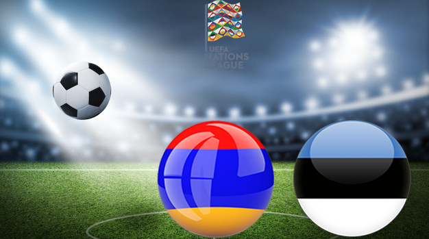 Армения - Эстония Лига наций УЕФА 08.09.2020