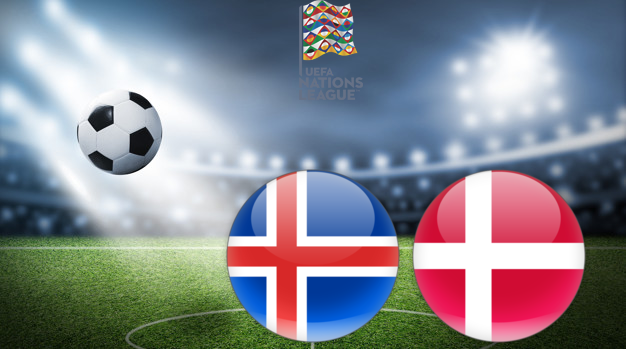 Исландия - Дания Лига наций УЕФА 11.10.2020