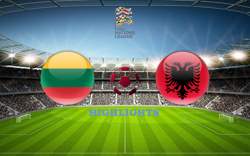 Литва - Албания обзор 14.10.2020 Лига наций УЕФА