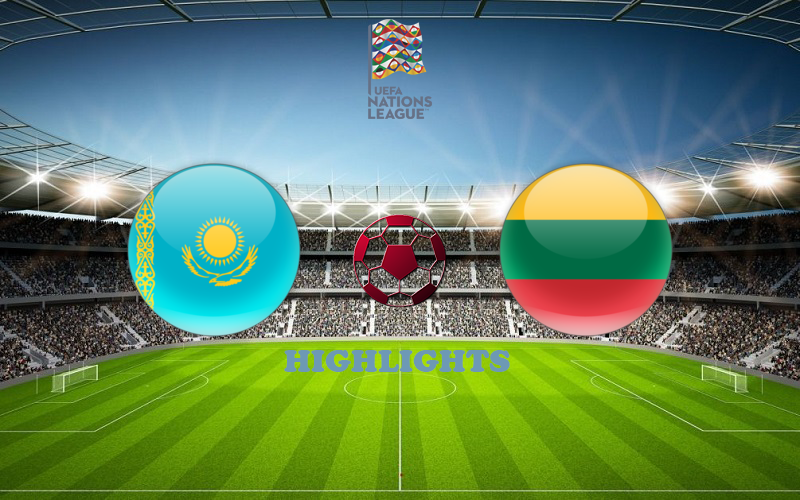 Казахстан - Литва обзор 18.11.2020 Лига наций УЕФА