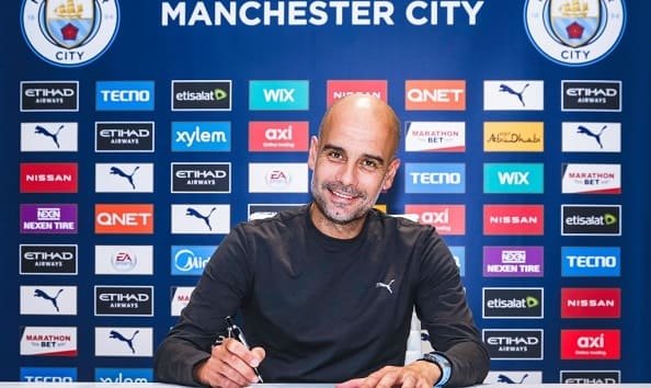 «Манчестер Сити» объявил о продлении контракта с Хосепом Гвардиолой