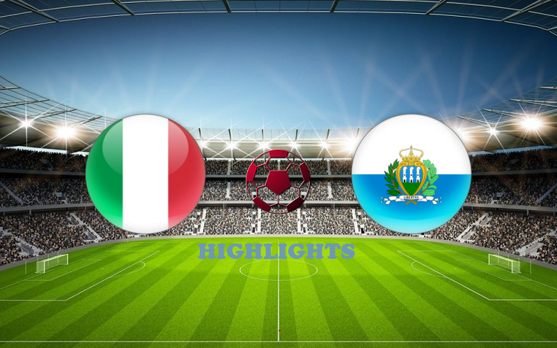 Италия - Сан-Марино обзор 28.05.2021 Товарищеский матч