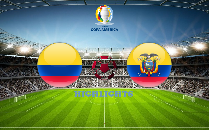 Колумбия - Эквадор обзор 14.06.2021 Кубок Америки