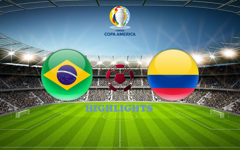 Бразилия - Колумбия обзор 24.06.2021 Кубок Америки